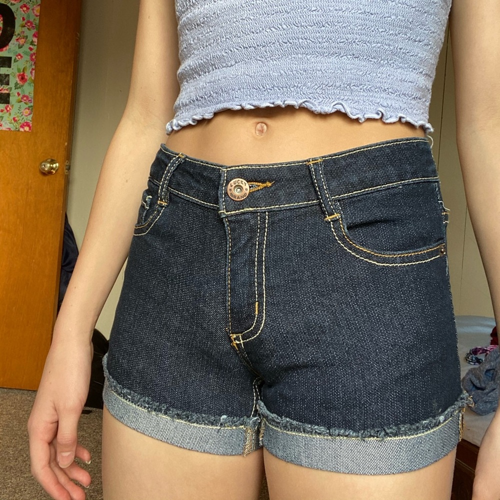 Dark blue shorts